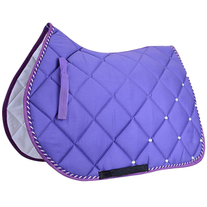 Customized Equestrian Horse <b>Saddle</b> Pad Horse Riding <b>Saddle</b> stain Horse Protective Accessories Breathable <b>Saddle</b> <b>Cover</b> pad OEM - Product Image 3