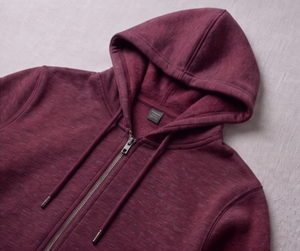 Sudadera con capucha y cremallera completa – Chaqueta cómoda de manga larga con capucha ajustable con cordón, bolsillos delanteros y diseño informal suave - Product Image 3
