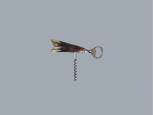 Vintage Eco-Friendly Rustic Buffalo Horn Handle Bottle Opener Unique Handcrafted <b>Kitchen</b> Tool Corkscrews Openers Housewarming - Product Image 3