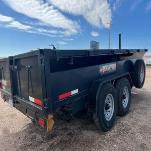 Remolque basculante de alta resistencia AMP 7x14, diseñado para trabajo agrícola, con gran capacidad de carga, sistema hidráulico diseñado para soporte de tractor. - Product Image 3