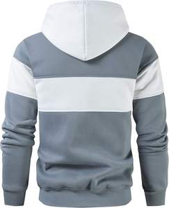 Sudadera personalizada al por mayor de 350 g/m² en tejido French Terry para marcas de streetwear estadounidenses con etiqueta privada de un proveedor de sudaderas. - Product Image 5