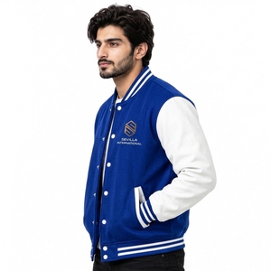 Chaqueta Universitaria Moderna para Hombre con Múltiples Combinaciones de Colores, Bordado Personalizado y Cómoda para el Día a Día - Product Image 3