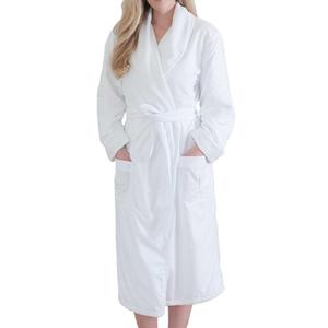 Peignoir en tissu éponge épais et respirant, 100 % coton, écologique, pour femmes, usage spa et hôtel, logo personnalisé, vente en gros - Product Image 1