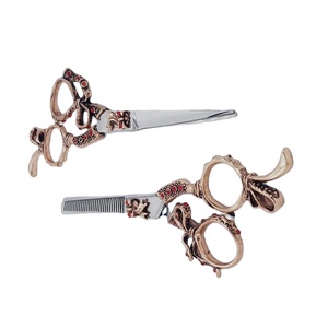 Ciseaux de coiffeur, ciseaux de coupe de cheveux prix raisonnable Ciseaux de coiffure de salon Ciseaux de coiffeur à dents plates régulières - Product Image 3
