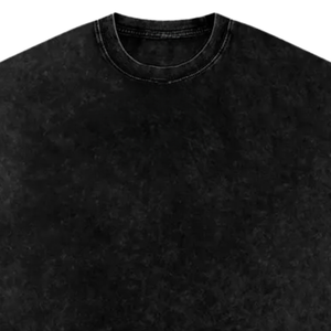 T-shirt Homme Vintage Oversize en Coton 100% Lavé à l'Acide, Manches Courtes, Logo Personnalisé sur le Devant, Style Streetwear, 220g, Vierge, OEM - Product Image 5