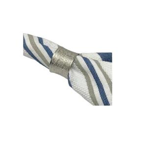 Juego de Anillos para Servilletas Redondos de Aluminio Plateado Texturizado, Modernos y de Lujo, Duraderos, Ecológicos, Accesorio Decorativo para Mesa, para Bodas, al por Mayor - Product Image 4