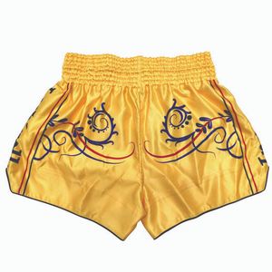 กางเกงมวยไทยสั่งทำพิเศษสำหรับผู้ชาย ผู้หญิง เด็กชาย เด็กหญิง เอวยางยืด สวมใส่สบาย เหมาะสำหรับการฝึกซ้อมคิกบ็อกซิ่งอย่างมืออาชีพ - Product Image 5