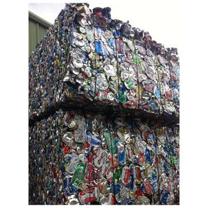 Déchets d'aluminium UBC, canettes de boissons usagées pour le recyclage et la refusion en blocs d'aluminium, lingots et matériaux de coulée pour les usines - Product Image 3