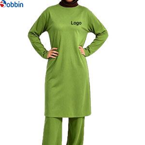 Conjunto Deportivo Musulmán de Alta Calidad, Suave, Elástico, Ecológico, Reversible, para Gimnasio y Entrenamiento, Ropa Deportiva Informal para Mujer - Product Image 6