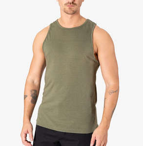 Camisetas sin mangas deportivas casuales para hombre, de gran venta, nuevas para verano, chaleco de running, logotipo personalizado, secado rápido, tejido de punto para gimnasio, transferencia térmica - Product Image 6