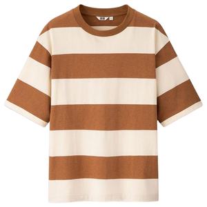 T-shirt à la mode conception personnalisée garçons porter des T-shirts surdimensionnés à manches longues de haute qualité 100% coton Style occidental t-shirts 2025 - Product Image 1