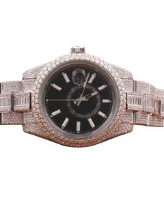 Womens Tonneau Case <b>Diamond</b> <b>Watch</b> Luxury Stainless Steel Band Analog Quartz Movement Roman Numeral Dial Deployment Clasp - Product Image 5