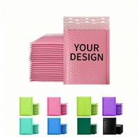 Enveloppes à bulles polyvalentes multicolores en stock, auto-adhésives, pour bijoux, cosmétiques et petits accessoires