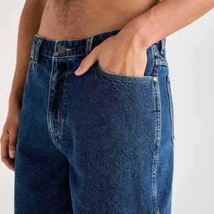 Service OEM, shorts en jean décontractés pour hommes, prix de gros, respirants, séchage rapide, shorts en jean - Product Image 3