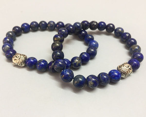 Bracelet en pierres précieuses de lapis-lazuli, bijoux en agate en gros pour cadeau, acheter en ligne chez Amayra Crystals Exports India - Product Image 6