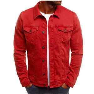 OEM Winter Season Wear Denim Jean Man Jackets Long Sleeve Best Selling Stylish Wear Male Premium Quality Denim Jacket for Men - Product Image 2