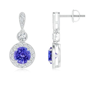 14kt Yellow Gold Rhodium Plated Emerald Diamond Halo Luxury Drop <b>Earrings</b> Vintage <b>Fine</b> Jewelry OEM ODM Manufacturer Gift Fiance - Product Image 1