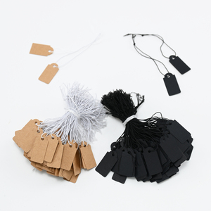 Étiquettes suspendues personnalisables en papier kraft doux au toucher pour lunettes et bijoux confortables, au toucher agréable - Product Image 2