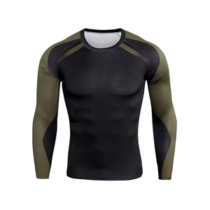 Rashguard de compression personnalisé de bonne qualité pour MMA, style tendance, impression personnalisée, ensemble de compression en promotion - Product Image 6
