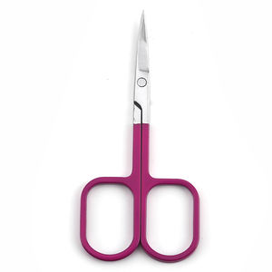 Tijeras Multifuncionales Mini para Maquillaje y Belleza, Tijeras para Cutículas de Acero Inoxidable con Hoja Recta y Afilada, Tijeras para Manicura, Pestañas, Cejas y Cabello - Product Image 3