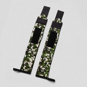 Muñequeras Ajustables Personalizadas para Levantamiento de Pesas, Soporte para Muñeca con Abertura para Pulgar, Cierre de Gancho y Bucle de Poliéster y Algodón - Product Image 4