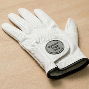 Gant de golf en cuir Cabretta de qualité supérieure OEM avec marqueur de balle magnétique, logo personnalisé, respirant, adhérence douce, fournisseur de gants de golf - Product Image 4