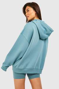 Sudaderas con capucha de punto para mujer, sudadera de invierno con estampado personalizado y logotipo frontal, precio al por mayor - Product Image 2