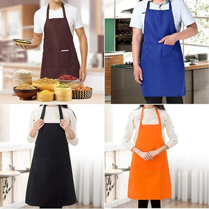 Delantal Unisex de Cuero Genuino Transpirable de Secado Rápido con Bolsillo, Impresión de Logotipo, Uniforme de Trabajo a la Moda, Personalizable, OEM, Ropa de Trabajo al por Mayor - Product Image 3