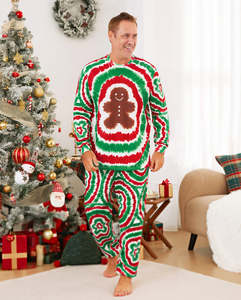 Conjunto Deportivo Familiar Navideño de Invierno, Personalizado, con Diseño Sólido, Ecológico, Ligero y Cómodo - Product Image 3