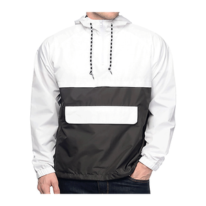 Veste coupe-vent décontractée imperméable avec logo personnalisé, idéale pour la pluie et la neige, vente en gros, dernier design avec capuche imperméable pour le printemps - Product Image 1
