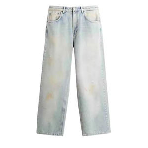 Fabricant de jeans en denim coupe bootcut pour hommes, fournisseur de jeans de style western sur mesure, usine OEM de haute qualité pour la vente en gros - Product Image 2
