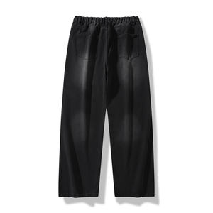 Pantalones Vaqueros Casuales de Diferentes Colores Personalizados de Última Tendencia, 100% de Alta Calidad, Estilo Urbano, Servicio OEM, Corte Recto, Lavado Sólido - Product Image 2