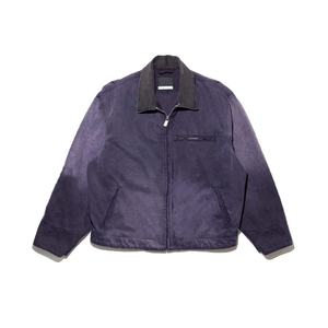 Veste de travail de mécanicien en coton Streetwear Veste de travail de mécanicien respirante lavée à fermeture éclair - Product Image 1