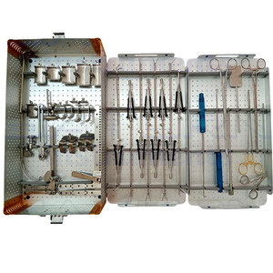 ชุดเครื่องมือผ่าตัดหัวใจ รุ่นพื้นฐาน วาล์ว XS พร้อมกล่องเก็บอะลูมิเนียม อุปกรณ์ผ่าตัดใหม่ เกรดเยอรมัน ผลิตจากสแตนเลสสตีล - Product Image 1