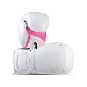 Customized Logo Printed PU Leather Professional Boxing <b>Gloves</b> Breathable Lightweight <b>Moisture</b> Wicking Hook Loop Closure - Product Image 1