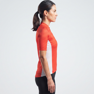 Maillot de cyclisme zippé pour femme, été, sublimation, course cycliste, 100% polyester - Product Image 3