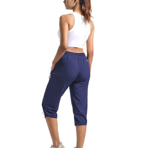 Best <b>Material</b> Women Capri Pant Top Trending Breathable Capri Pant In Cheap Price Easy Wear High Quality Streetwear Capri Pants - Product Image 6