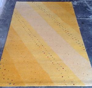 Alfombra de algodón Gabbeh tibetana anudada a mano de alta calidad moderna patrón Floral lavable tamaño personalizado para sala de estar - Product Image 3