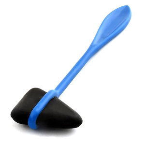 Marteau réflexe de Taylor 7,5 pouces, manche en plastique bleu tactique, outil médical durable pour tests neurologiques, prix de gros, personnalisable - Product Image 3
