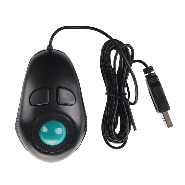 Portable Finger Hand Held 4D Usb Mini Trackball Mouse