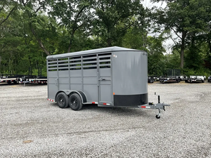 Nuevo Remolque para Ganado Delta 2025 SB500ES, Remolque para Tractor 16x6, Origen Francia, 1 Año de Garantía, en Venta - Product Image 3