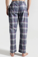 Pantalon de pyjama en flanelle pour homme, unisexe, à carreaux de Noël, vente en gros