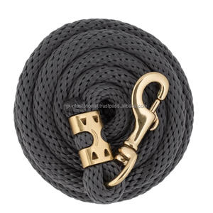 Custom Horse <b>Lead</b> <b>Rope</b> Cotton Horse Accessories <b>Lead</b> <b>Ropes</b> Horse Halter and Leading <b>Rope</b> From India - Product Image 2