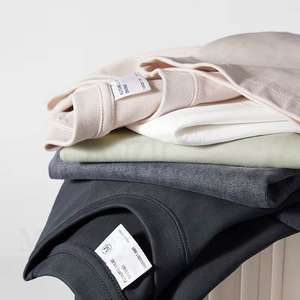 2025 hommes haute qualité 300gsm coton goutte épaule T-Shirt surdimensionné hommes été à manches courtes hauts ample blanc T-shirt décontracté - Product Image 5