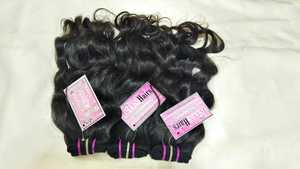 Extensiones de Cabello Natural Virgen del Sur de la India de Primera Calidad, Sin Procesar, con Ondas Profundas, Provenientes de Templos - Product Image 4