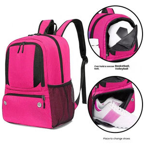 Mochila Deportiva de Gran Capacidad con Sección Ventilada para Calzado, Bolsa de Viaje Resistente al Agua para Jóvenes y Adultos - Product Image 4