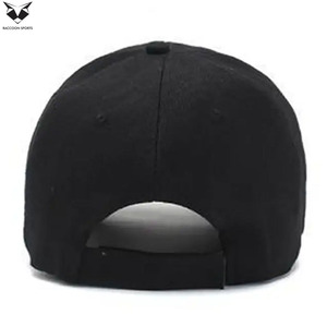 Casquettes de camionneur classiques réglables noires avec broderie, légères en polyester, taille unique 56-58 cm, pour la plage et les activités de plein air - Product Image 6