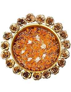 Cuenco Urli de Latón para Decoración de Puja, Artículo Decorativo para el Hogar, Duradero, para Uso en Interiores, para Flores Flotantes en Agua, Ideal para Diwali - Product Image 3