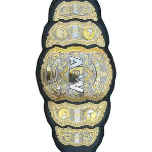 Cinturón de Campeonato de Lucha Libre AEW Personalizado 2026, Cinturones de Combate, Fabricante Profesional - Product Image 1