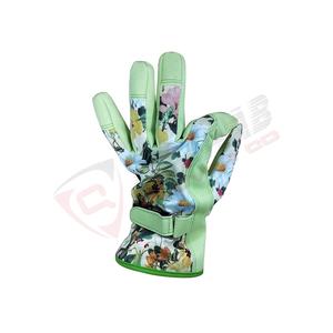 Gants de nettoyage de cuisine Jardinage extérieur Femmes Impression de fleurs Travail de plantation Impression de fleurs Patchwork Jardinage respirant - Product Image 6